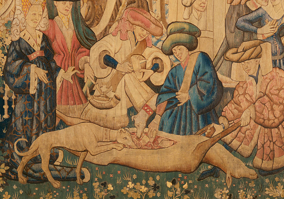 The caccia was a piece of music that described the hunt.