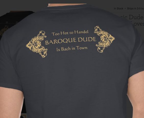 Nerdy classical music T-shirt